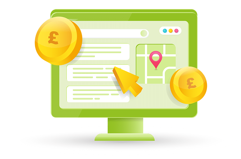 Pay per click agency illustration